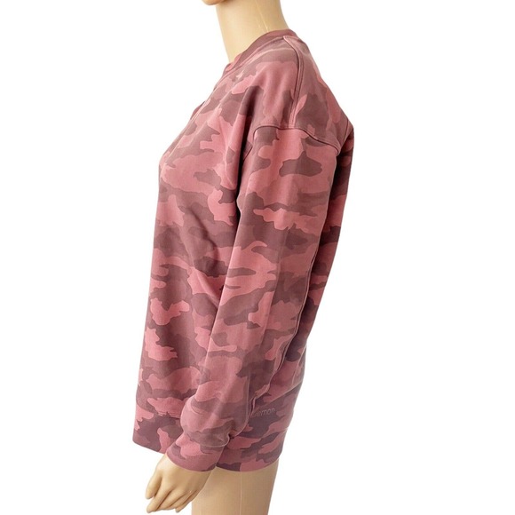 Lululemon Perfectly Oversized Pullover In Pink Camouflage Women’s Size 4 - Picture 5 of 9